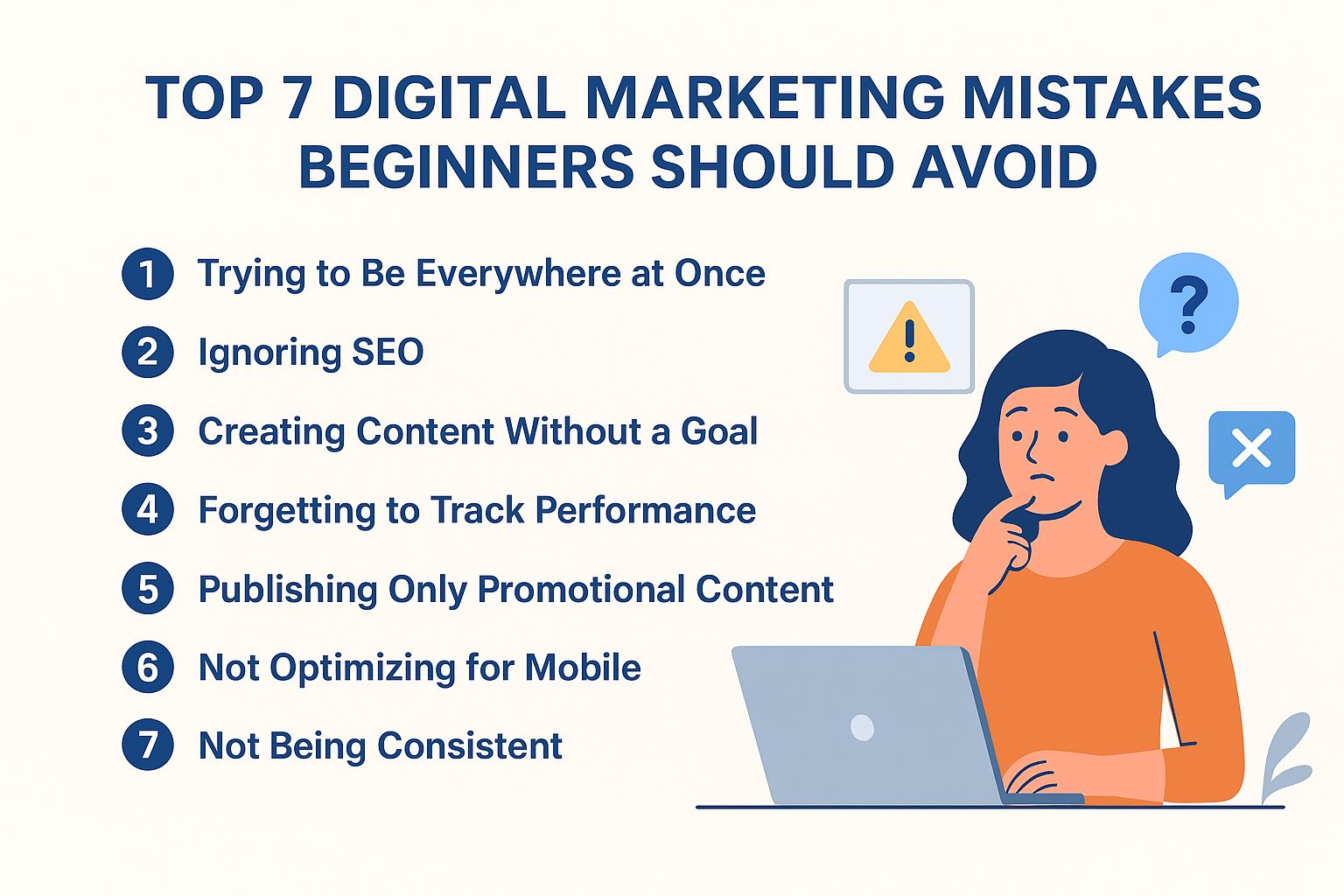 Digital Marketing, SEO Mistakes Beginners Should Avoid